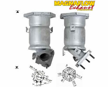 Magnaflow 75603 Каталізатор 75603: Купити в Україні - Добра ціна на EXIST.UA!
