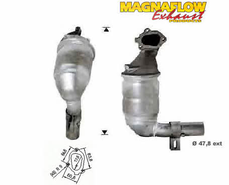 Magnaflow 75817D Каталізатор 75817D: Купити в Україні - Добра ціна на EXIST.UA!