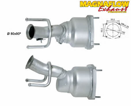 Magnaflow 70918D Каталізатор 70918D: Купити в Україні - Добра ціна на EXIST.UA!
