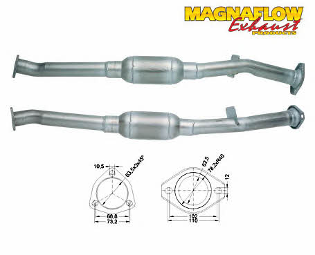 Magnaflow 80951D Каталізатор 80951D: Купити в Україні - Добра ціна на EXIST.UA!