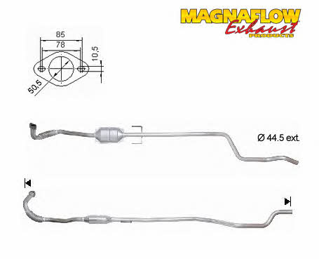 Magnaflow 75832D Каталізатор 75832D: Купити в Україні - Добра ціна на EXIST.UA!