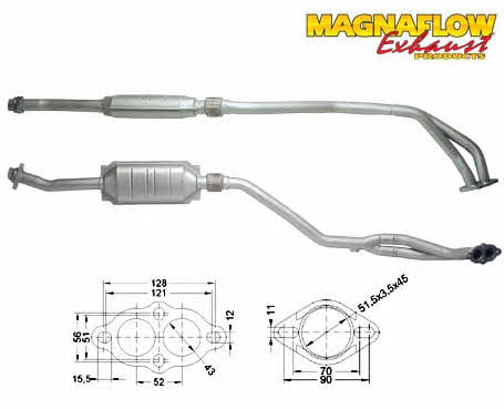 Magnaflow 80656 Каталізатор 80656: Купити в Україні - Добра ціна на EXIST.UA!