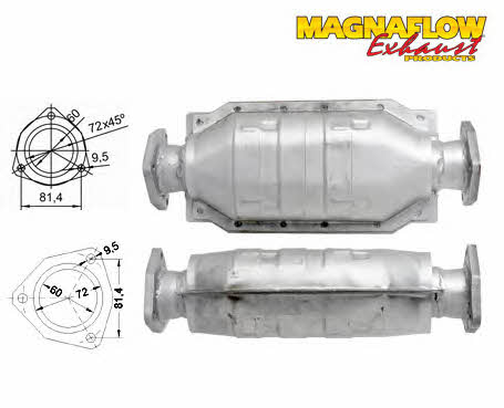 Magnaflow 80266D Каталізатор 80266D: Купити в Україні - Добра ціна на EXIST.UA!