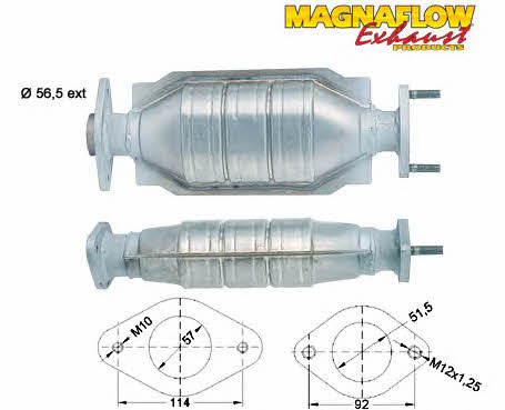 Magnaflow 85237D Каталізатор 85237D: Купити в Україні - Добра ціна на EXIST.UA!