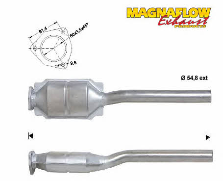 Magnaflow 78818D Каталізатор 78818D: Купити в Україні - Добра ціна на EXIST.UA!
