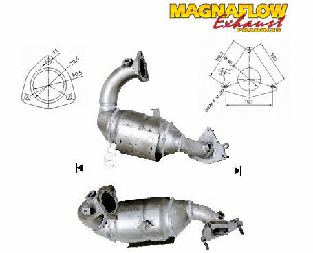 Magnaflow 76331 Каталізатор 76331: Купити в Україні - Добра ціна на EXIST.UA!