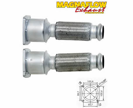 Magnaflow 76028D Каталізатор 76028D: Купити в Україні - Добра ціна на EXIST.UA!