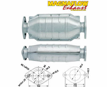 Magnaflow 84107 Каталізатор 84107: Купити в Україні - Добра ціна на EXIST.UA!