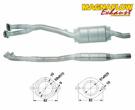 Magnaflow 80614 Каталізатор 80614: Купити в Україні - Добра ціна на EXIST.UA!