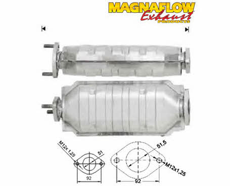 Magnaflow 85420 Каталізатор 85420: Купити в Україні - Добра ціна на EXIST.UA!