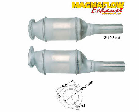 Magnaflow 87022 Каталізатор 87022: Купити в Україні - Добра ціна на EXIST.UA!
