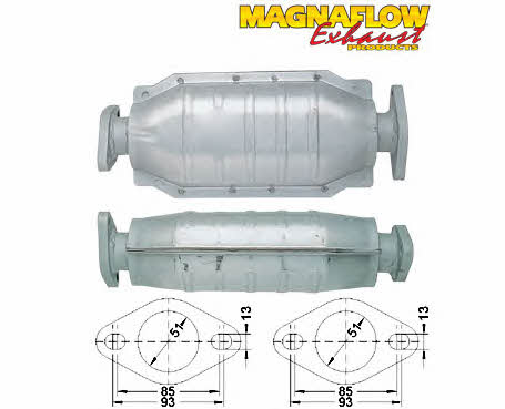 Magnaflow 83412 Каталізатор 83412: Купити в Україні - Добра ціна на EXIST.UA!