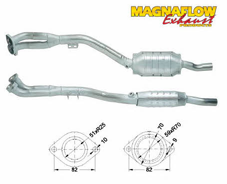 Magnaflow 80606 Каталізатор 80606: Купити в Україні - Добра ціна на EXIST.UA!