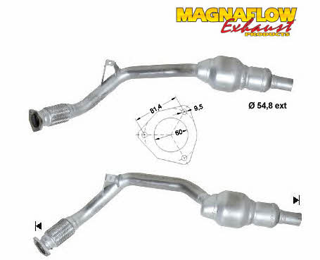 Magnaflow 70213D Каталізатор 70213D: Купити в Україні - Добра ціна на EXIST.UA!