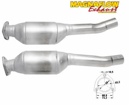 Magnaflow 80270D Каталізатор 80270D: Купити в Україні - Добра ціна на EXIST.UA!