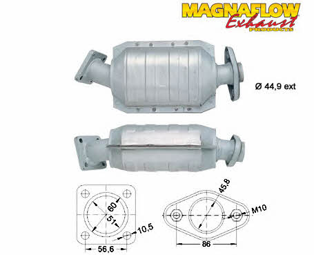 Magnaflow 81824 Каталізатор 81824: Купити в Україні - Добра ціна на EXIST.UA!
