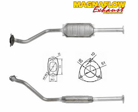 Magnaflow 85883 Каталізатор 85883: Купити в Україні - Добра ціна на EXIST.UA!