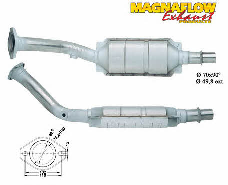 Magnaflow 80907 Каталізатор 80907: Купити в Україні - Добра ціна на EXIST.UA!