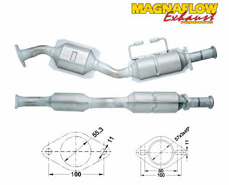 Magnaflow 82548 Каталізатор 82548: Купити в Україні - Добра ціна на EXIST.UA!