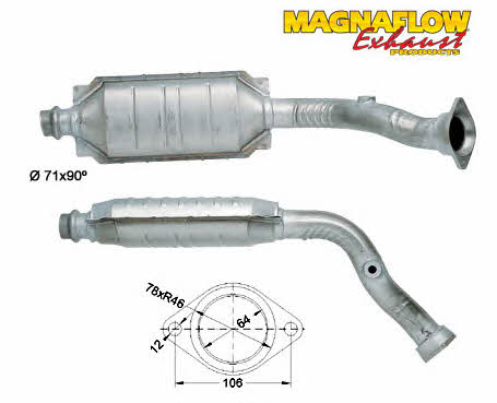 Magnaflow 86012 Каталізатор 86012: Купити в Україні - Добра ціна на EXIST.UA!