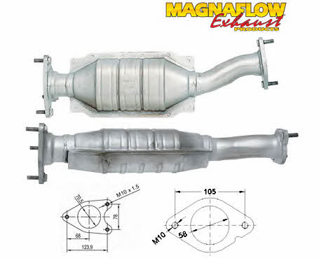 Magnaflow 82579 Каталізатор 82579: Купити в Україні - Добра ціна на EXIST.UA!