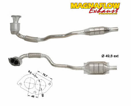 Magnaflow 85879 Каталізатор 85879: Купити в Україні - Добра ціна на EXIST.UA!