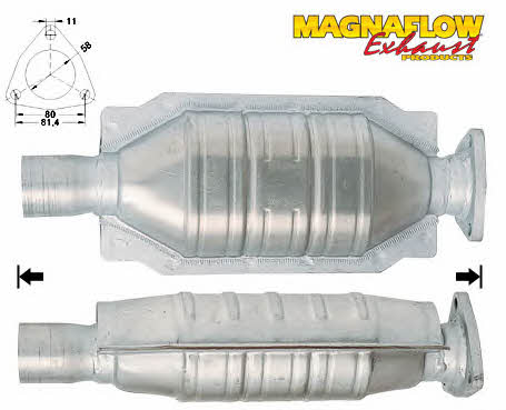 Magnaflow 80064 Каталізатор 80064: Купити в Україні - Добра ціна на EXIST.UA!