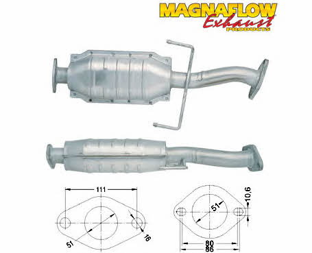 Magnaflow 84804 Каталізатор 84804: Купити в Україні - Добра ціна на EXIST.UA!