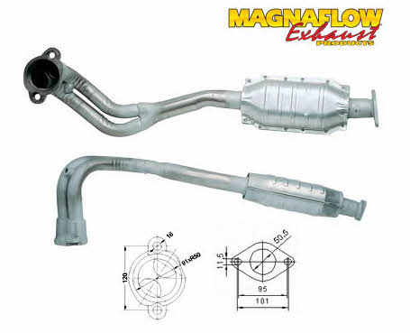Magnaflow 82514 Каталізатор 82514: Купити в Україні - Добра ціна на EXIST.UA!