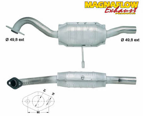 Magnaflow 82540 Каталізатор 82540: Купити в Україні - Добра ціна на EXIST.UA!