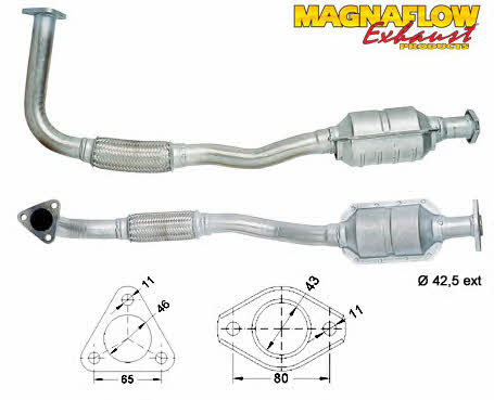 Magnaflow 81209 Каталізатор 81209: Купити в Україні - Добра ціна на EXIST.UA!