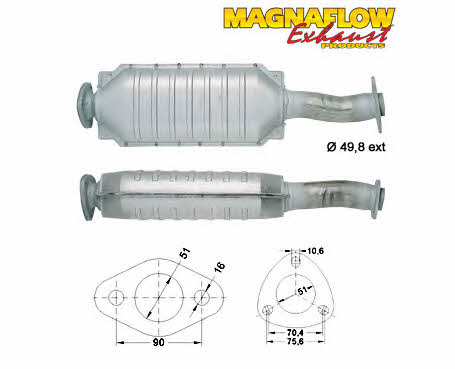 Magnaflow 85822 Каталізатор 85822: Купити в Україні - Добра ціна на EXIST.UA!