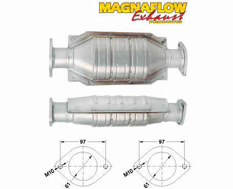 Magnaflow 85611 Каталізатор 85611: Купити в Україні - Добра ціна на EXIST.UA!