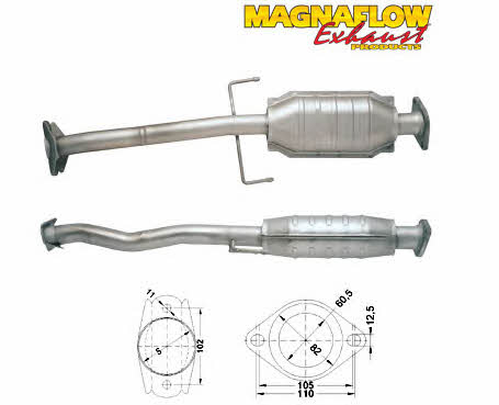 Magnaflow 84808 Каталізатор 84808: Купити в Україні - Добра ціна на EXIST.UA!