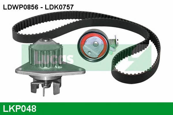 LKP048 Lucas engine drive Ремінь ГРМ, комплект з водяним насосом
