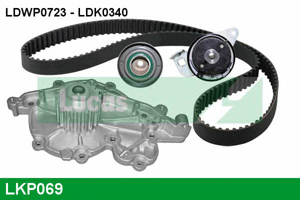 Lucas engine drive LKP069 Ремінь ГРМ, комплект з водяним насосом LKP069: Купити в Україні - Добра ціна на EXIST.UA!