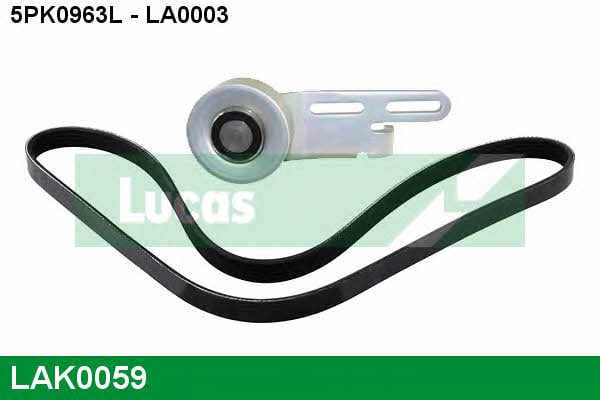 Lucas engine drive LAK0059 Комплект ременя генератора LAK0059: Купити в Україні - Добра ціна на EXIST.UA!