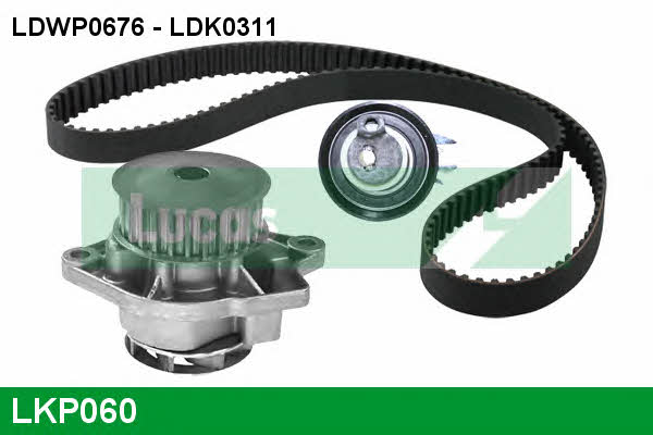 Lucas engine drive LKP060 Ремінь ГРМ, комплект з водяним насосом LKP060: Купити в Україні - Добра ціна на EXIST.UA!