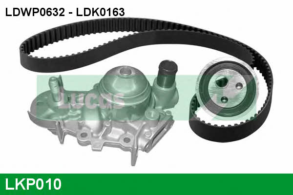 Lucas engine drive LKP010 Ремінь ГРМ, комплект з водяним насосом LKP010: Купити в Україні - Добра ціна на EXIST.UA!