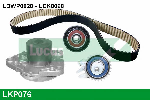 Lucas engine drive LKP076 Ремінь ГРМ, комплект з водяним насосом LKP076: Купити в Україні - Добра ціна на EXIST.UA!