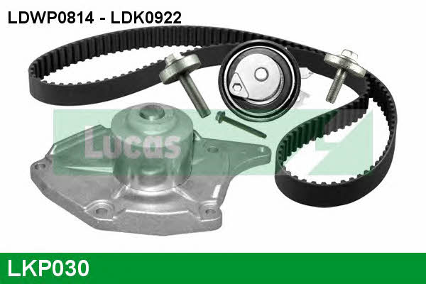 Lucas engine drive LKP030 Ремінь ГРМ, комплект з водяним насосом LKP030: Приваблива ціна - Купити в Україні на EXIST.UA!
