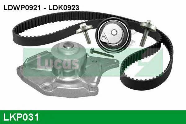 Lucas engine drive LKP031 Ремінь ГРМ, комплект з водяним насосом LKP031: Купити в Україні - Добра ціна на EXIST.UA!