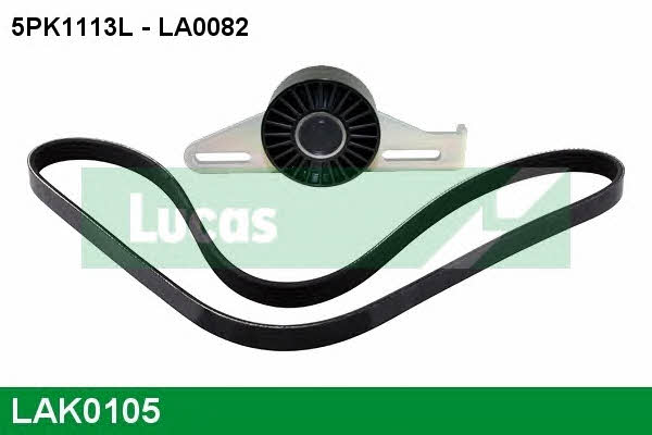 Lucas engine drive LAK0105 Ремінь поліклиновий, комплект LAK0105: Купити в Україні - Добра ціна на EXIST.UA!