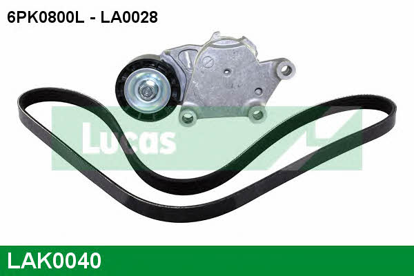 Lucas engine drive LAK0040 Комплект ременя генератора LAK0040: Купити в Україні - Добра ціна на EXIST.UA!