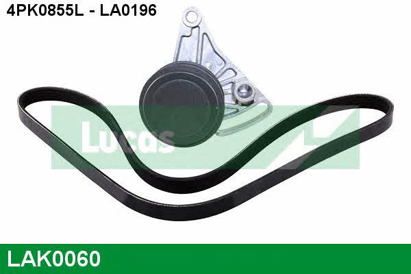LAK0060 Lucas engine drive Комплект ремня генератора