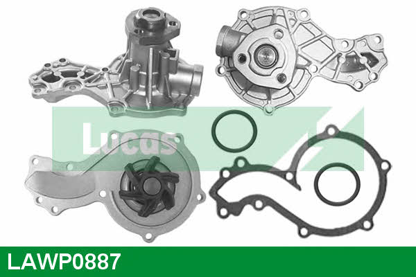 Lucas engine drive LAWP0887 Помпа водяна LAWP0887: Приваблива ціна - Купити в Україні на EXIST.UA!