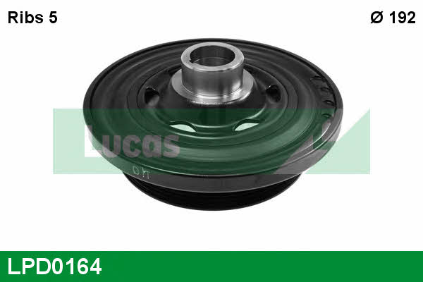 Lucas engine drive LPD0164 Шків колінчатого валу LPD0164: Купити в Україні - Добра ціна на EXIST.UA!