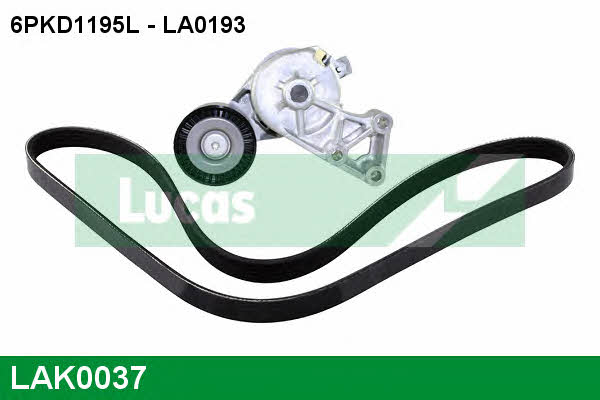 LAK0037 Lucas engine drive Комплект ремня генератора