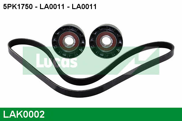 Lucas engine drive LAK0002 Комплект ременя генератора LAK0002: Купити в Україні - Добра ціна на EXIST.UA!
