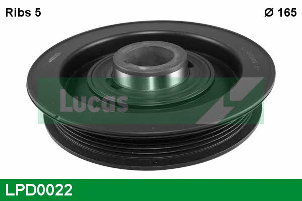 Lucas engine drive LPD0022 Шків колінчатого валу LPD0022: Приваблива ціна - Купити в Україні на EXIST.UA!